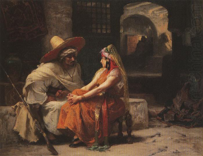 The Rendez vous., Frederick Arthur Bridgman